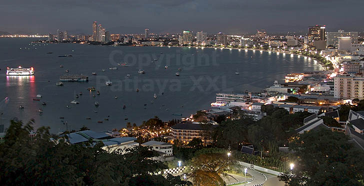 Pattaya bei Nacht